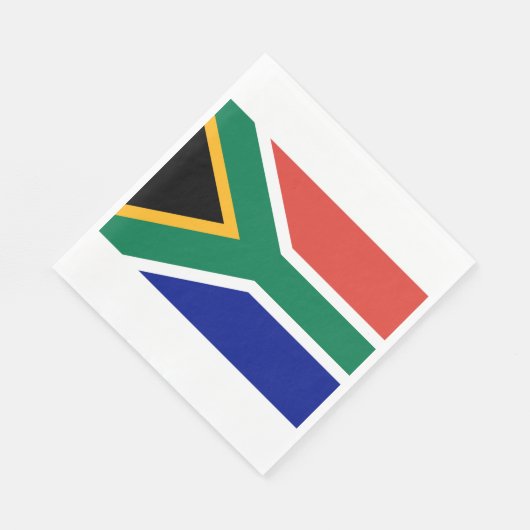 Zuid-Afrikaanse vlag Servet (Hoek)