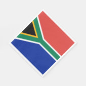 Zuid-Afrikaanse vlag Servet (Hoek)