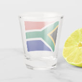 Zuid-Afrikaanse vlag Shot Glas (Achterkant)