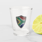 Zuid-Afrikaanse vlag Shot Glas (Voorkant)