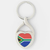 Zuid-Afrikaanse vlag Sleutelhanger (Voorkant)