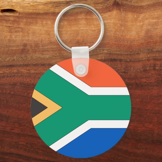 Zuid-Afrikaanse vlag Sleutelhanger (Voorkant)