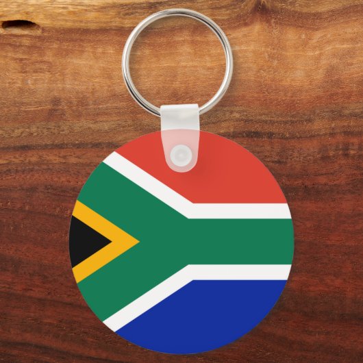 zuid - afrikaanse vlag sleutelhanger (Voorkant)