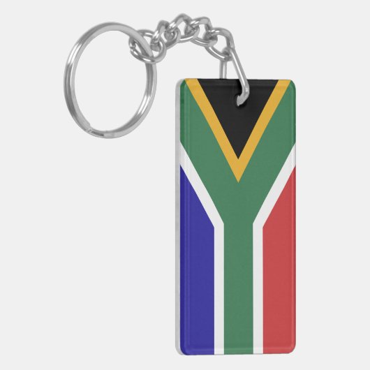 Zuid-Afrikaanse vlag Sleutelhanger (Voorkant Links)