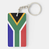 Zuid-Afrikaanse vlag Sleutelhanger (achterkant)