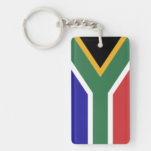Zuid-Afrikaanse vlag Sleutelhanger (Voorkant)
