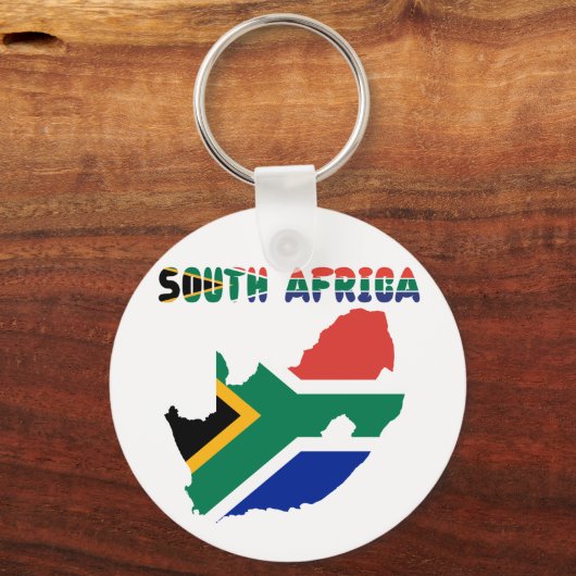 Zuid-Afrikaanse vlag Sleutelhanger (Voorkant)