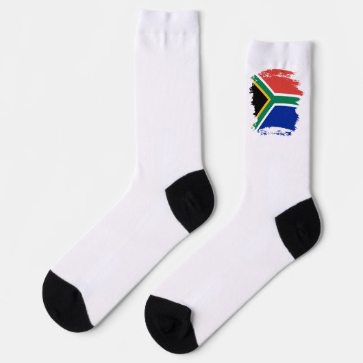 Zuid-Afrikaanse vlag Sokken (Links)
