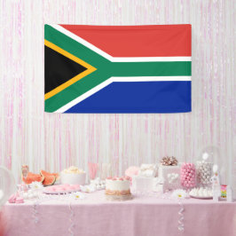 Zuid-Afrikaanse vlag Spandoek