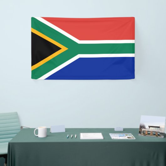 Zuid-Afrikaanse vlag Spandoek (Beurs)