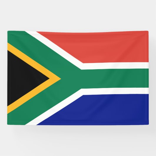 Zuid-Afrikaanse vlag Spandoek (Horizontaal)