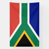 Zuid-Afrikaanse vlag Spandoek (Verticaal)