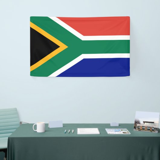 Zuid-Afrikaanse vlag Spandoek (Beurs)