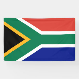 Zuid-Afrikaanse vlag Spandoek