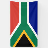 Zuid-Afrikaanse vlag Spandoek (Verticaal)