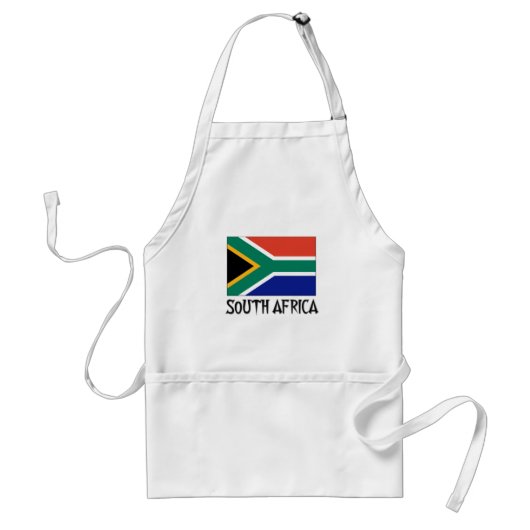 Zuid-Afrikaanse vlag Standaard Schort (Voorkant)