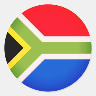Zuid-Afrikaanse vlag Sticker