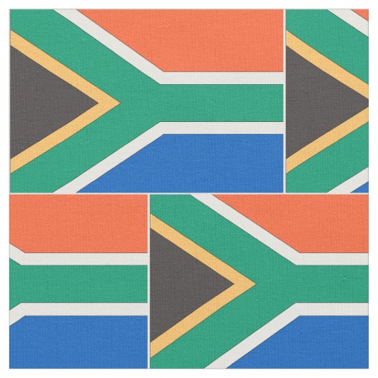 Zuid-Afrikaanse vlag Stof (Close Up)
