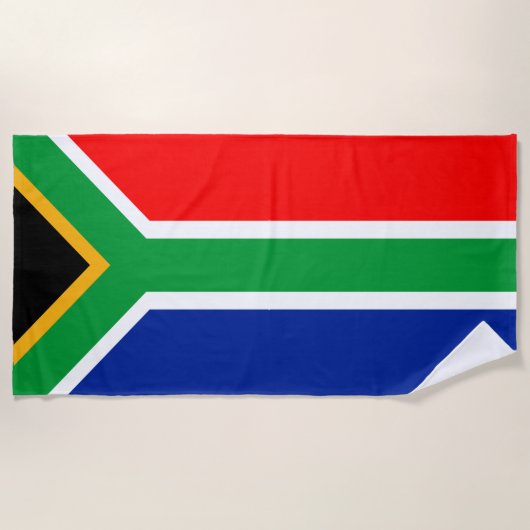 Zuid-Afrikaanse vlag Strandlaken (Voorkant)