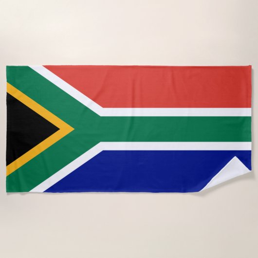 Zuid-Afrikaanse vlag Strandlaken (Voorkant)