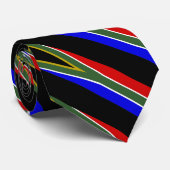 Zuid-Afrikaanse vlag Stropdas (Opgerold)