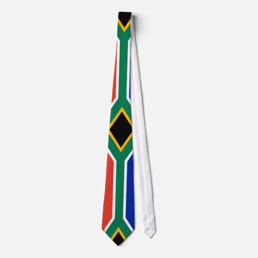 zuid - afrikaanse vlag stropdas (Voorkant)