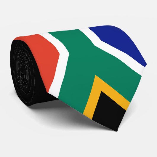 Zuid-Afrikaanse vlag Stropdas (Opgerold)