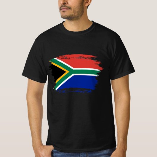 Zuid-Afrikaanse vlag T-shirt (Voorkant)