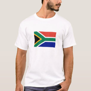 Zuid-Afrikaanse vlag T-shirt