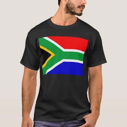 Zuid-Afrikaanse vlag T-shirt (Voorkant)