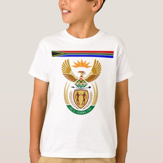 Zuid-Afrikaanse vlag T-shirt (Voorkant)