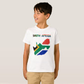 Zuid-Afrikaanse vlag T-shirt (Voorkant volledig)