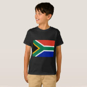 zuid - afrikaanse vlag t-shirt (Voorkant volledig)
