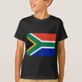 zuid - afrikaanse vlag t-shirt (Voorkant)