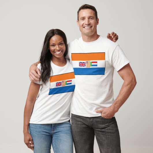 Zuid-Afrikaanse vlag T-shirt (Unisex)