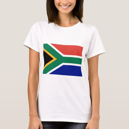Zuid-Afrikaanse vlag T-shirt (Voorkant)