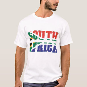 Zuid-Afrikaanse vlag T-shirt