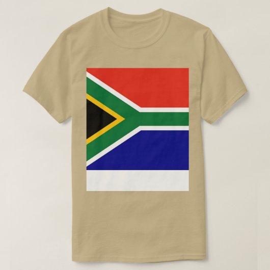 Zuid-Afrikaanse vlag T-shirt (Design voorkant)