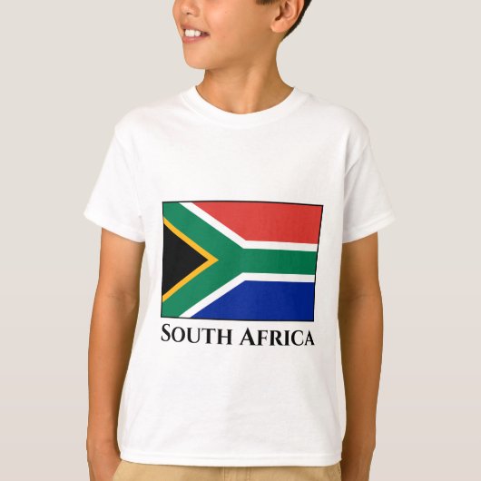 Zuid-Afrikaanse vlag T-shirt (Voorkant)