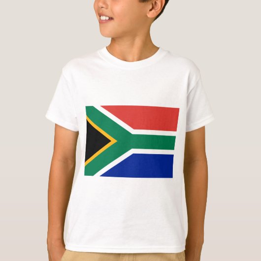Zuid-Afrikaanse vlag T-shirt (Voorkant)