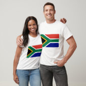 Zuid-Afrikaanse vlag T-shirt (Unisex)
