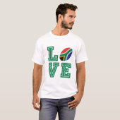 Zuid-Afrikaanse vlag T-shirt (Voorkant volledig)