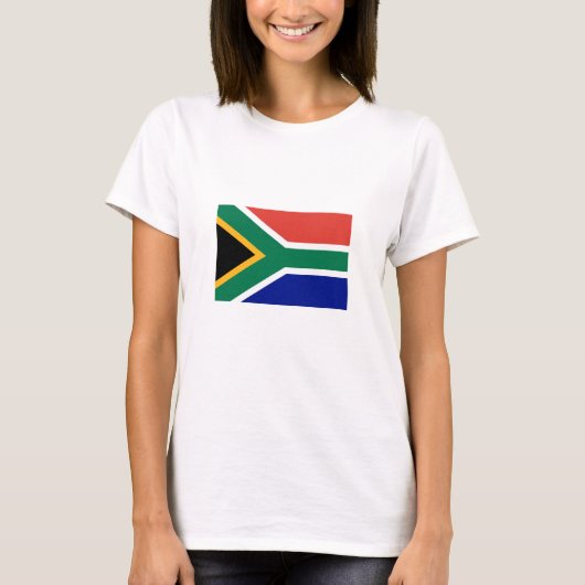 Zuid-Afrikaanse vlag T-shirt (Voorkant)