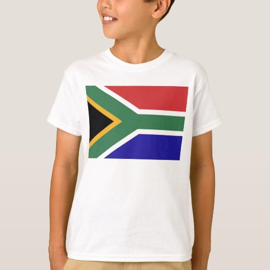 Zuid-Afrikaanse vlag T-shirt (Voorkant)