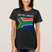 Zuid-Afrikaanse vlag T-shirt - Dames II (Voorkant)