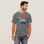 Zuid-Afrikaanse vlag T-Shirten T-shirt (Voorkant volledig)