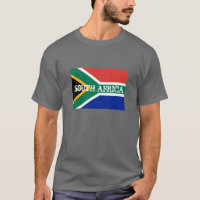 Zuid-Afrikaanse vlag T-Shirten