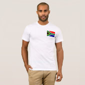 Zuid-Afrikaanse vlag T-shirts en cadeaus (Voorkant volledig)