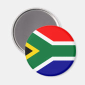 Zuid-Afrikaanse vlag T-shirts en cadeaus Magneet (Voorkant / Achterkant)