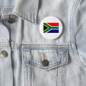 Zuid-Afrikaanse vlag T-shirts en cadeaus Ronde Button 5,7 Cm (In situ)